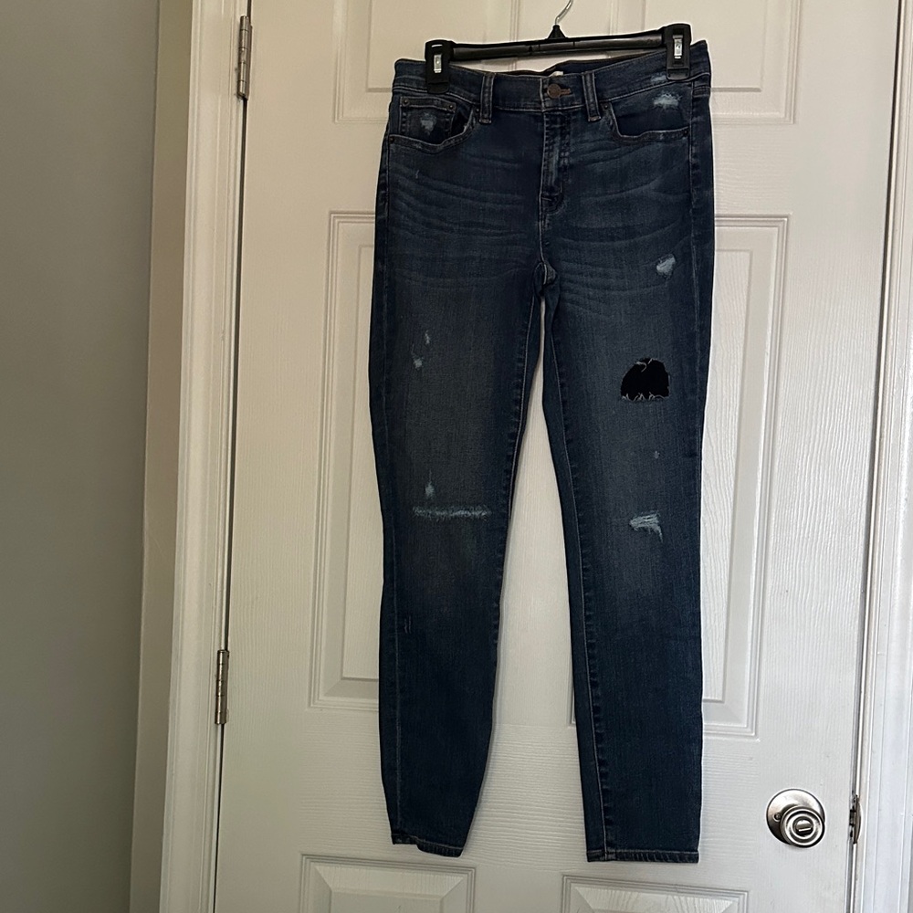 J. Crew Dark Blue Skinny Jeans